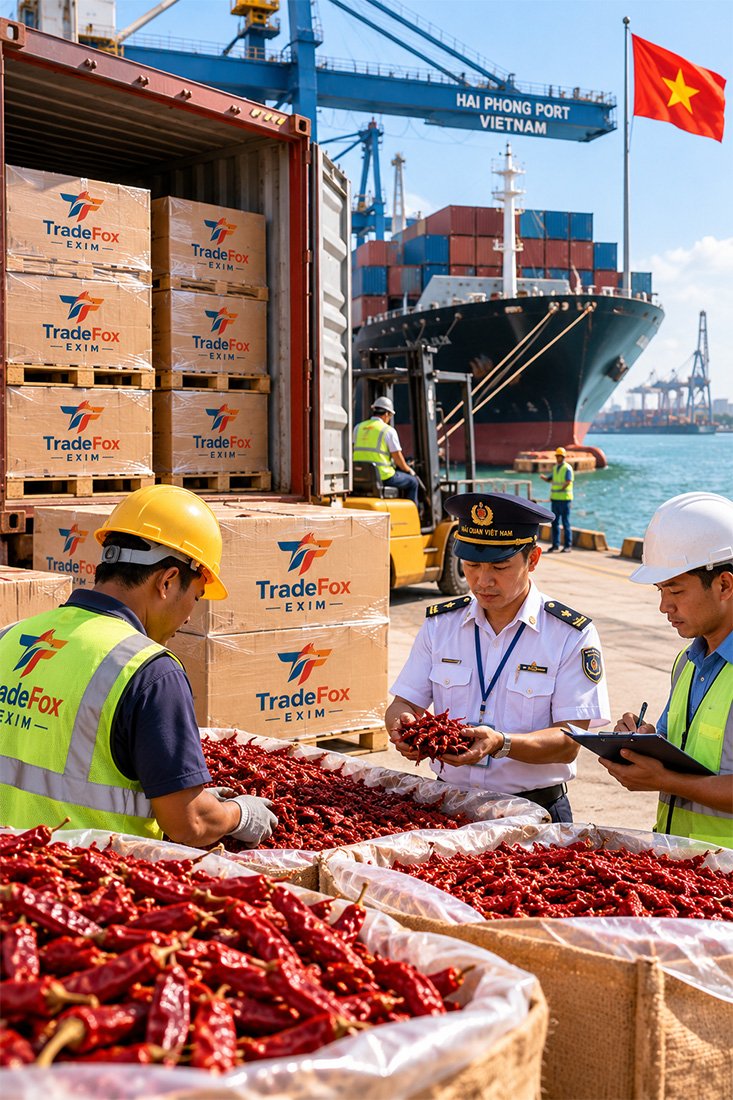 Indian Chilli Export to Vietnam